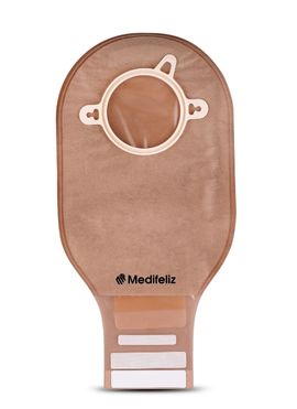 Medifeliz 10405 Two Piece Colostomy Bag Opaque 50mm